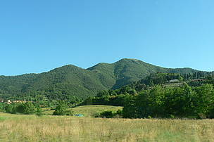 Vista panoramica del SIC Valpredina e Monte Misma